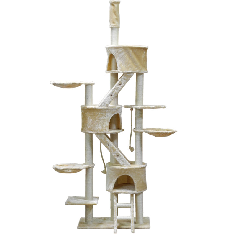 Go Pet Club 106" Cat Tree & Reviews Wayfair